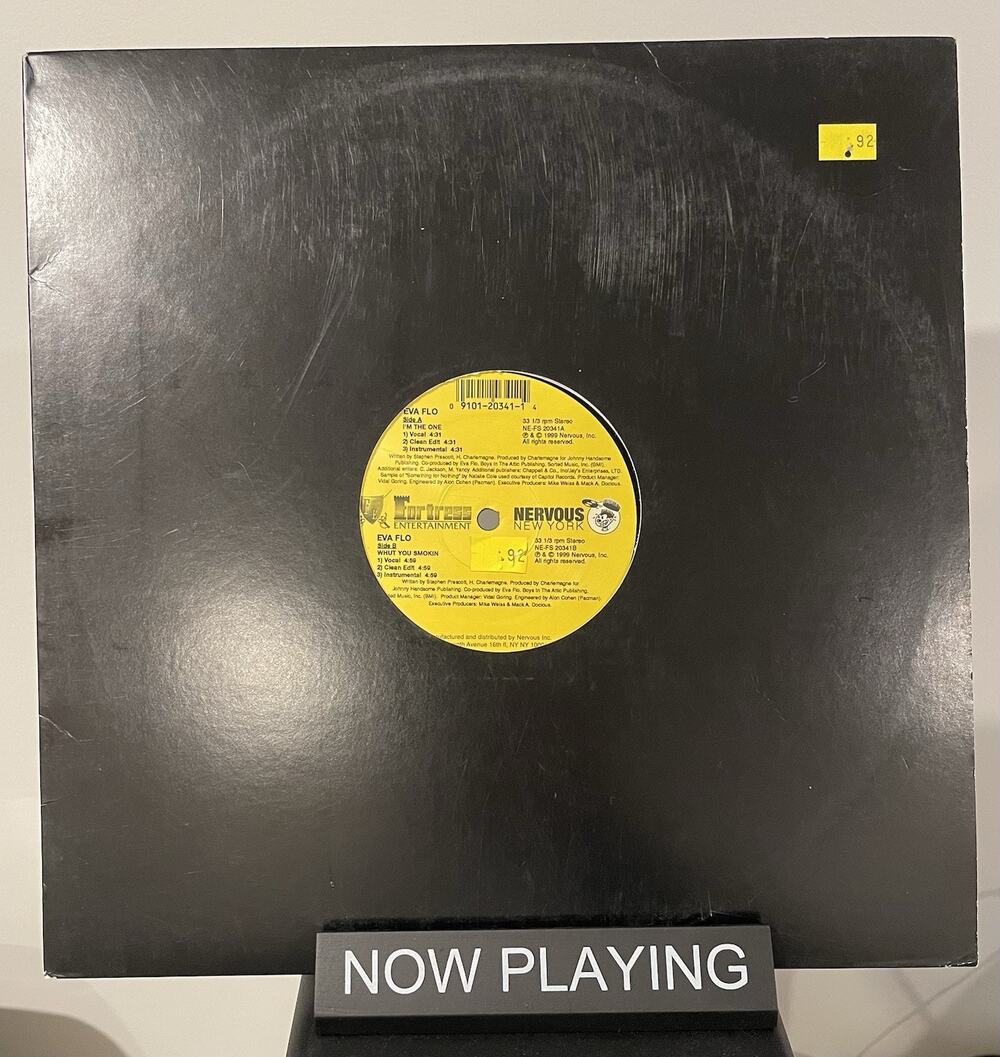 EVA FLO + CHARLEMAGNE - I'M THE ONE / WHUT YOU SMOKIN (12") 1999 RARE HIP HOP